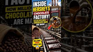 Inside Hershey's Chocolate Factory 🍫 | How Millions of Chocolate Bars Are Made! #factory #chocolate