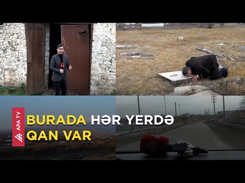 Xocalı sakinlərinin pusquya düşdüyü yerdən reportaj - APA TV