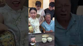 Intangible Cultural Heritage Complete Big Live Niu Sanlai Tea Do You Think Her Tea Art Has Impro