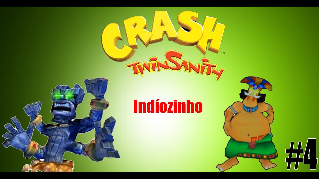 Crash Twinsanity #4 - INDIOZINHO, BOSS EASY (PT-BR) (CUTSCENE COM LEGENDAS)