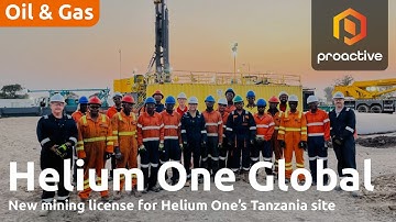 Helium One CEO on Southern Rukwa mining licence & project funding