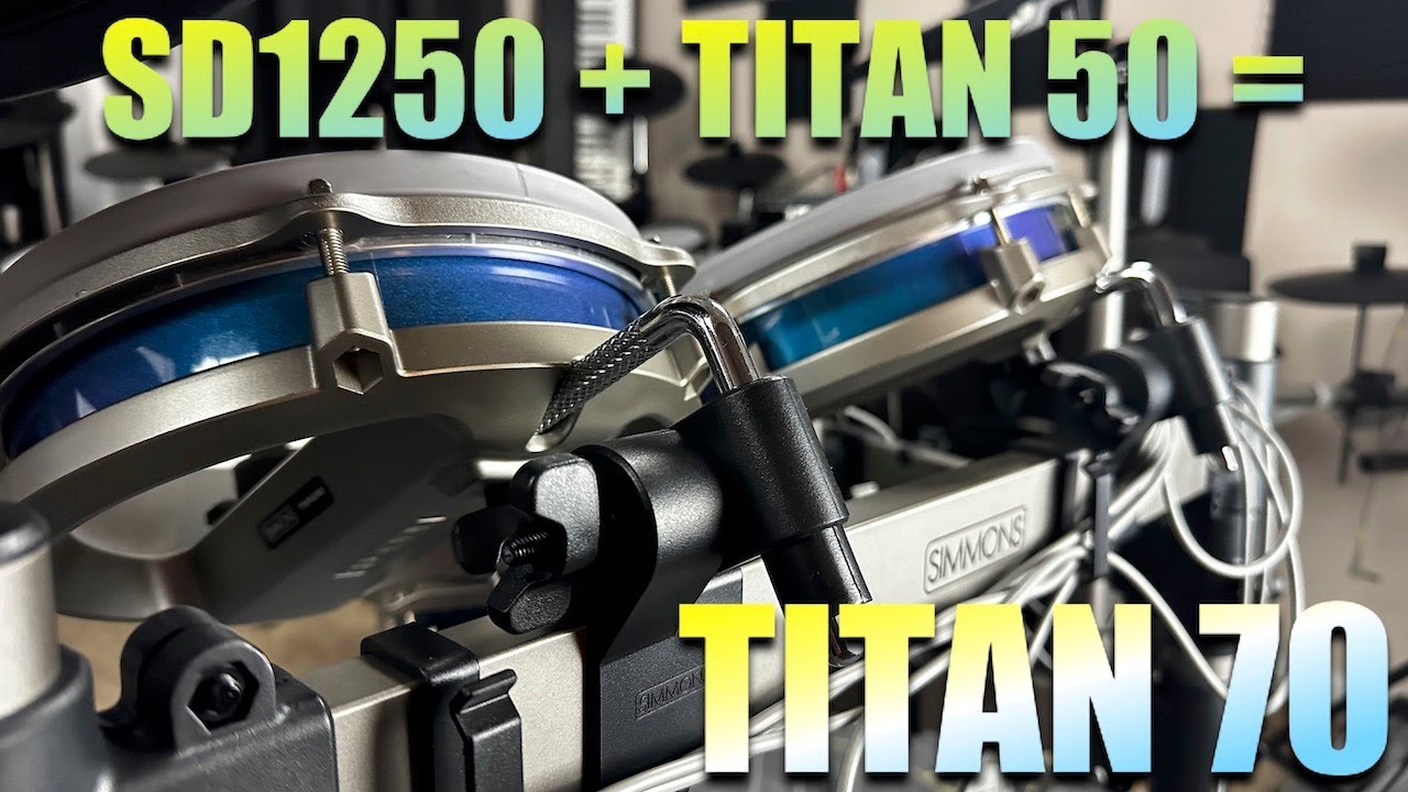 Simmons Titan 70 Hardware What Makes It So Special? YouTube