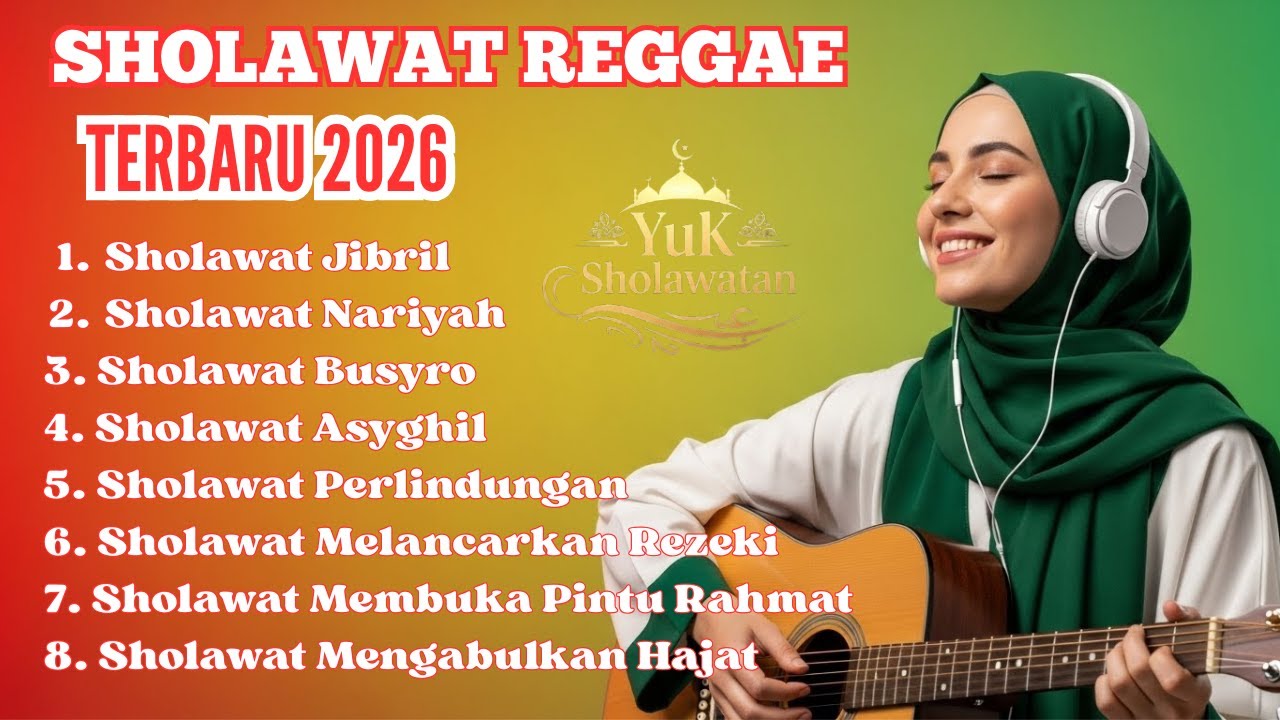 Sholawat Nabi Paling Adem | Reggae Islami untuk Jiwa yang Lelah