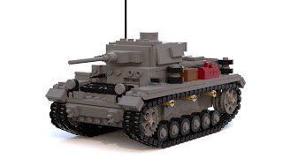Lego Panzerkampfwagen Iii Ausf.l Instructions