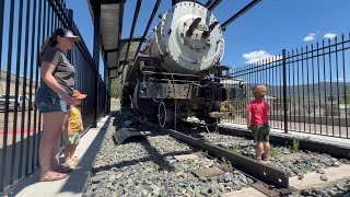 Stolen for 68 years, Engine 25's bell returns to historic Butte steam engine outside Civic Center