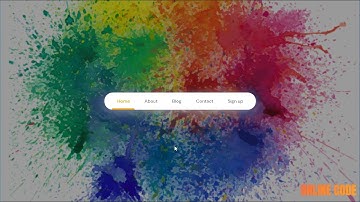 Creating Animated Sliding Menu Indicator using Html CSS and Vanilla Javascript | Magic Line Indicato