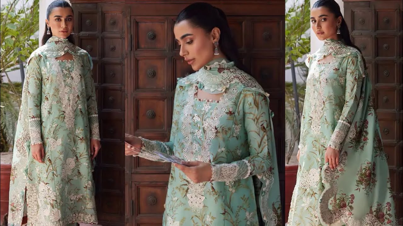 Zaha - Festive Lawn Collection 2024 - D-04 Mehr 