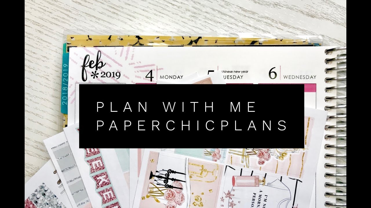 Plan With Me | PaperChicPlans | Me Time