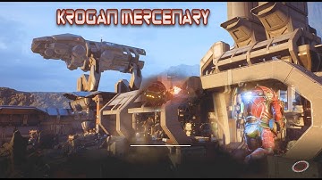 Mass Effect: Andromeda - Krogan Mercenary Showcasing