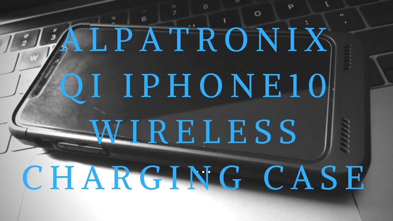 Alpatronix Wireless Charging Case