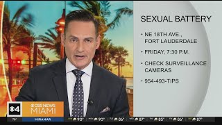 ID of armed sexual battery, burglary suspect sought by Fort Lauderdale Police