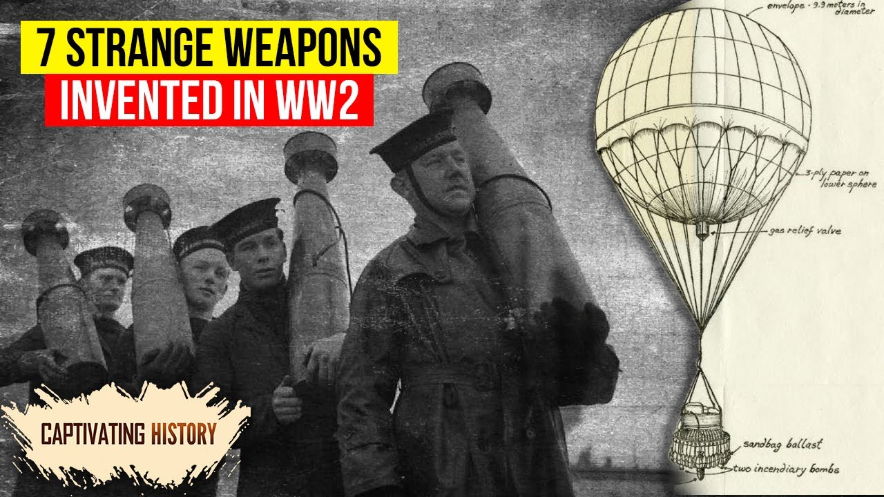7 Strange Weapons Invented in World War 2 - YouTube