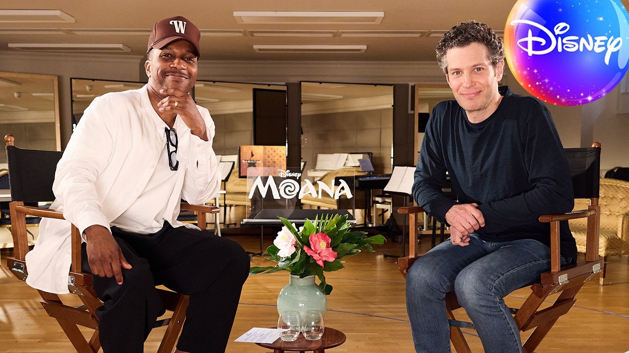 Leslie Odom Jr. & Thomas Kail Talk Moana, Hamilton & Bringing Stories to Life