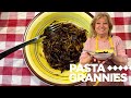 Maria makes a traditional Sicilian cuttlefish ink pasta! | Pasta Grannies