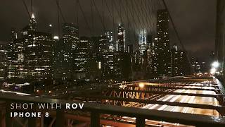 iPhone 8 Long exposure time-lapse in New York