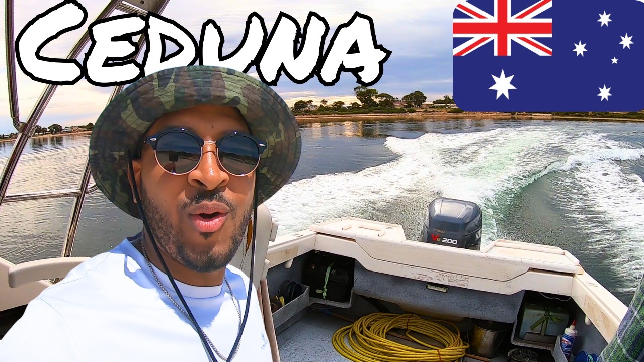 Рыбалка на морских гребешков в акульих местах обитания! 🇦🇺 | Седуна | Южная Австралия