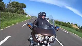 Road trip Moto Drôme/Ardèche (France) BMW R 1200 CL Danielle &amp; Yannick