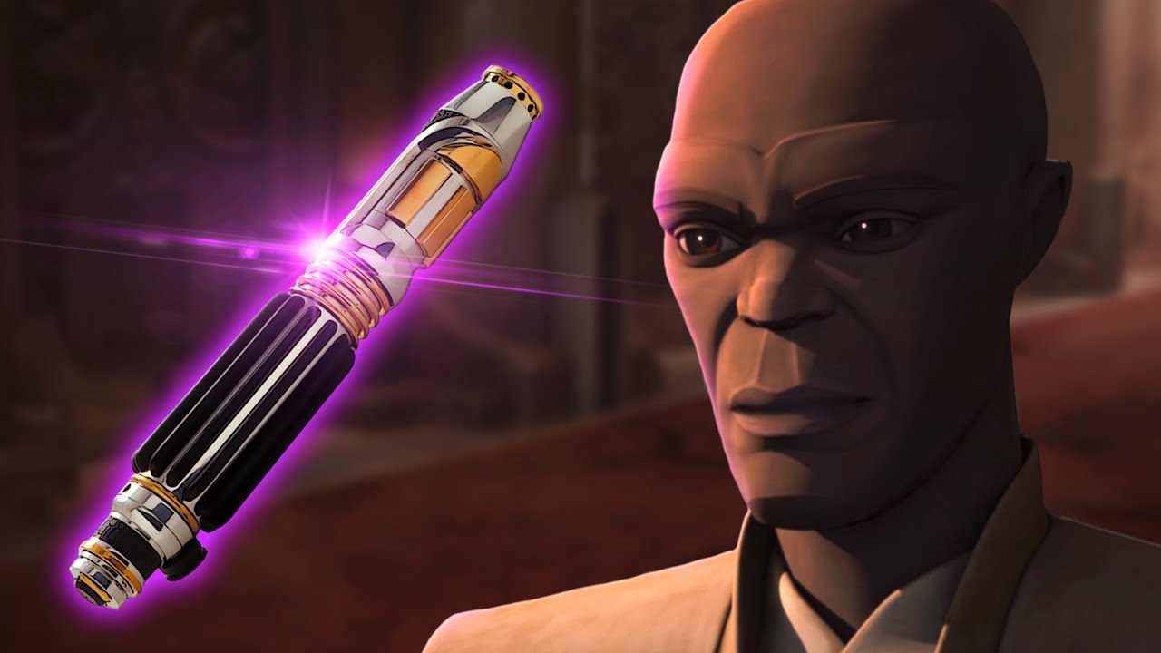 Die Besonderheit an MACE WINDU's Lichtschwert? (Nicht die Farbe) YouTube
