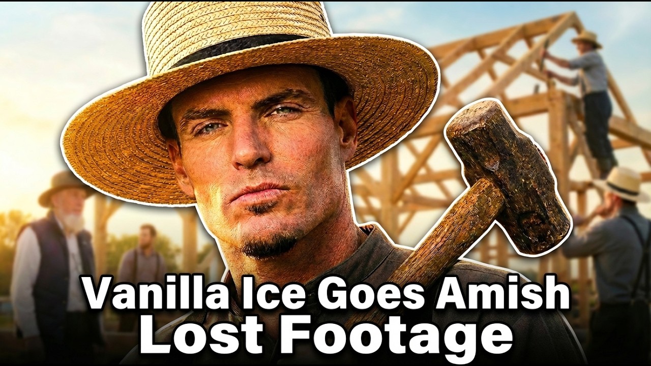 Vanilla Ice Goes Amish never before seen footage!