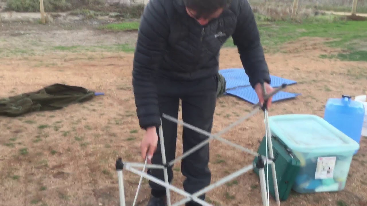 Folding camping table YouTube