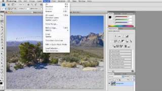 Photoshop CS4: Using Content-Aware Scaling