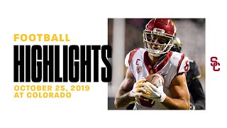 Football Usc 35, Colorado 31 - Highlights 102519