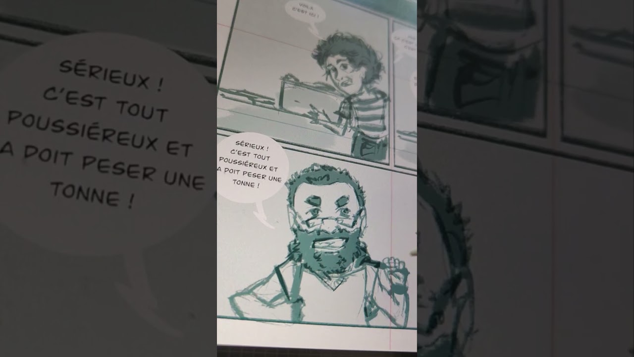 Storyboard 😊🖌#dessinateur #bd #storyboard