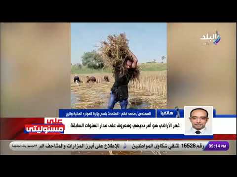 ارتفاع منسوب مياه النيل يغرق مئات الأفدنة الزراعية ويتلف محصول القمح تعرف على التفاصيل