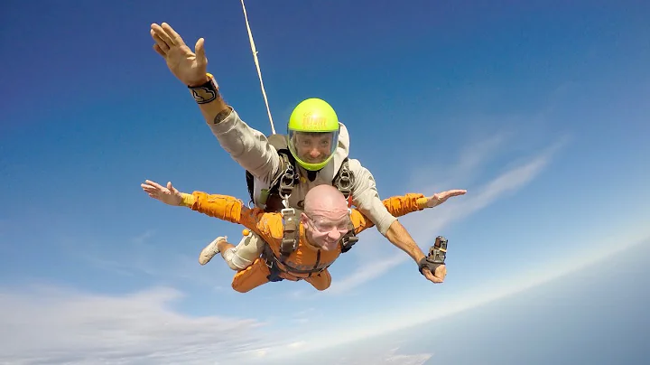 Jody's Tandem Skydive Algarve 2019 15,000 ft 4600m