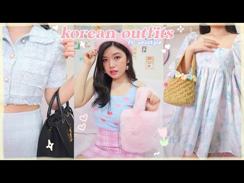 🌷 Petite Girl Lookbook: Korean Outfit Ideas 🍡 ft. YesStyle (Korean Fashion 2021) 🧸