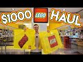 Spending $1000 at the LEGO Store!