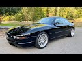 49k Mile 1991 BMW 850i 6 Speed Walk-Around &amp; Drive for Bring a Trailer