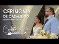 Assista a cerimônia de casamento da Camila e do Danilo que aconteceu na Mansão Adélia Prado