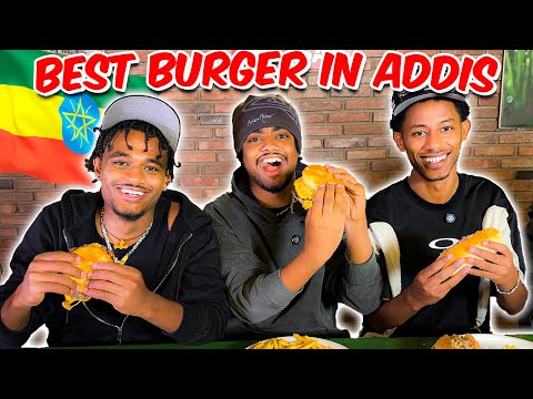 የ አዲስ አበባ ምርጡ በርገር  🇪🇹 || SAR