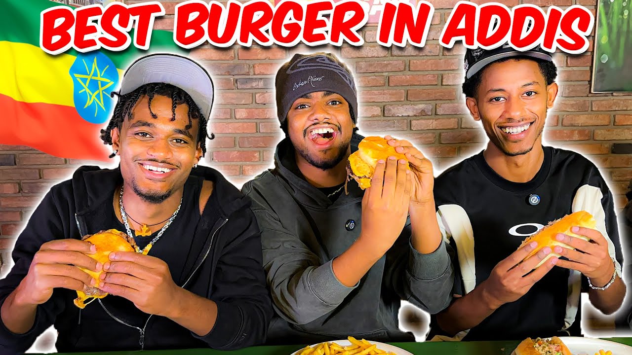 የ አዲስ አበባ ምርጡ በርገር  🇪🇹 || SAR
