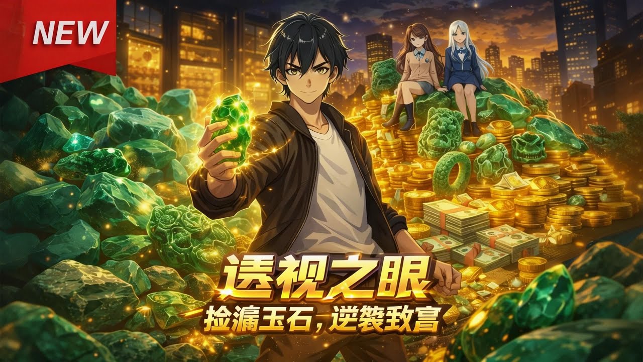 MULTISUB📢新番上线《透视之眼：捡漏玉石，逆袭致富》第1~100集丨觉醒透视能力，捡漏玉石一夜暴富！ 