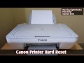 How To Hard Reset Canon Pixma Mg 2470 & Mg 2570s Printer । Print error & Scanner error fix
