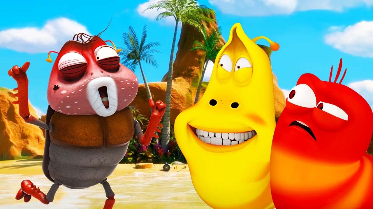 THE GIANT MOSQUITO BITE | LARVA | Cartoons for Kids | WildBrain Kids ...