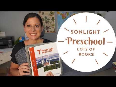 Year End Review Sonlight Preschool Core T- Fiction, Fairy Tales and Fun! Lots of Book!