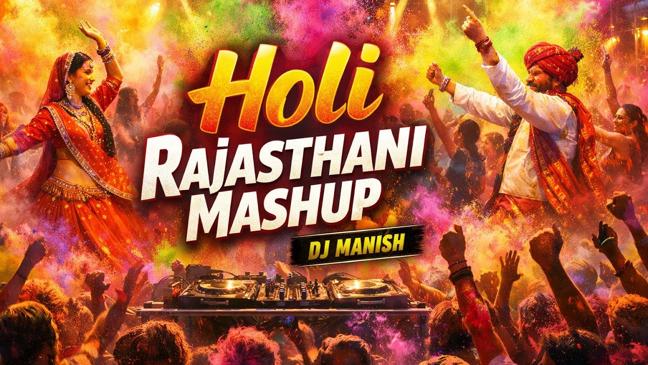HOLI SPECIAL | RAJASTHANI DANCE MASHUP | VOL. 1| DJ MANISH