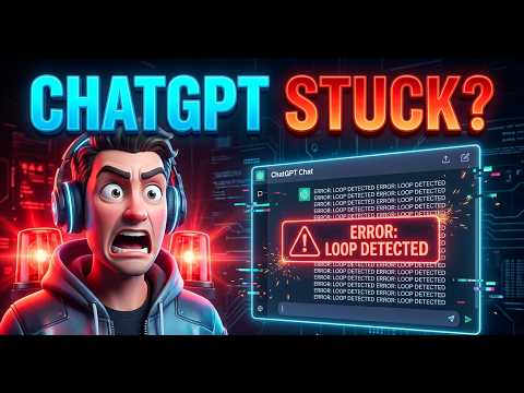 ChatGPT Stuck in a Loop? Try THIS Instant Fix!