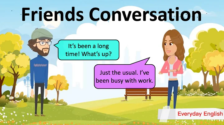 Friends Conversation 👯‍♀️ English Conversation Practice
