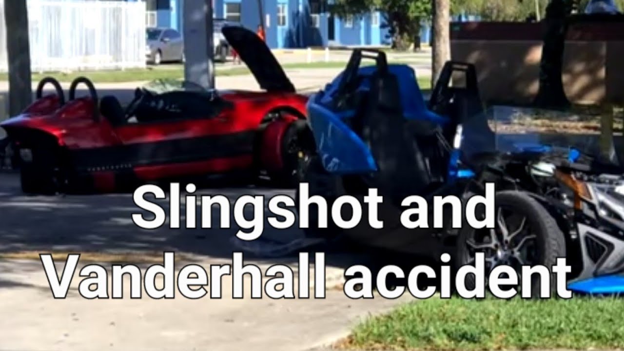 Slingshot and Vanderhall crash! Stay safe three wheeled nation! YouTube