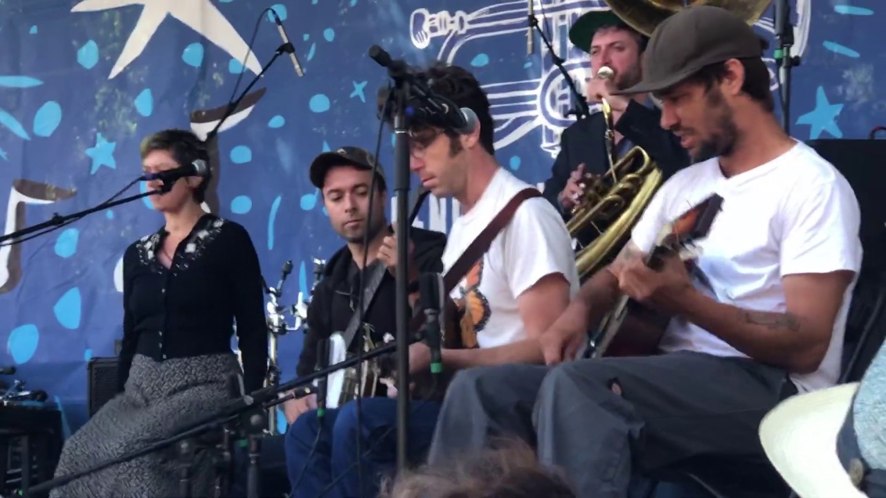 Tuba Skinny playing Minor Fret at the French Quarter Festival on April