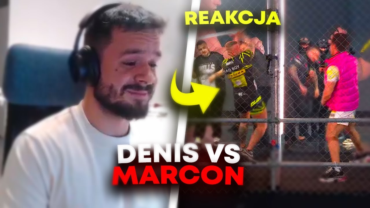 TAKEFUN - REAKCJA NA F2F NATAN MARCOŃ VS DENIS ZAŁĘCKI! (CLOUT MMA)