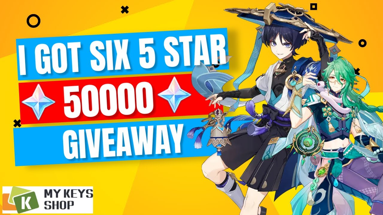 I SPENT 50000+ PRIMOGEMS ON THIS BANNER!!! GIVEAWAY FOR SUBSCRIBERS ...