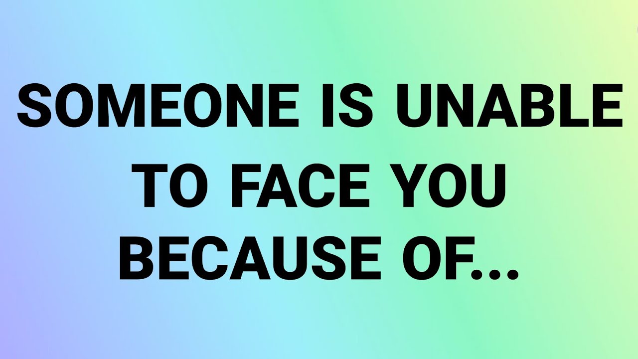 🔴God message today | Someone is unable to face you because of...| gods ...