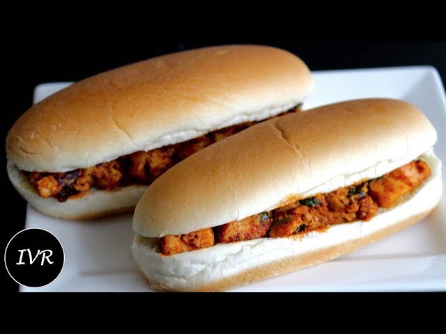 Chilli Hot Dog Recipe | Paneer Hot Dog | Chilli Paneer Hot Dog | Veg Hot Dog | Hot Dog Recipe | Indian Vegetarian Recipes