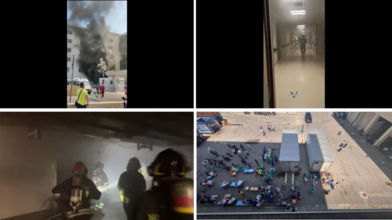 Ospedale Miulli in fiamme, grandi disagi chiusi alcuni reparti: le immagini - ESCLUSIVO