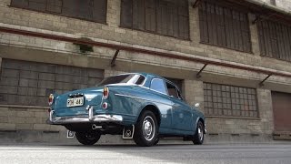 Sound Volvo 122S with Simons exhaust